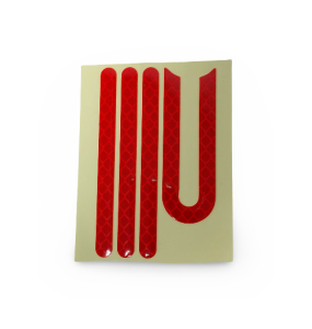 ADHESIVO REFLECTANTE ROJO PARA XIAOMI M365/M365 PRO