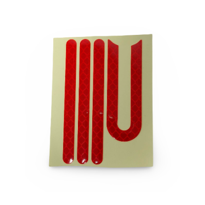 ADHESIVO REFLECTANTE ROJO PARA XIAOMI M365/M365 PRO
