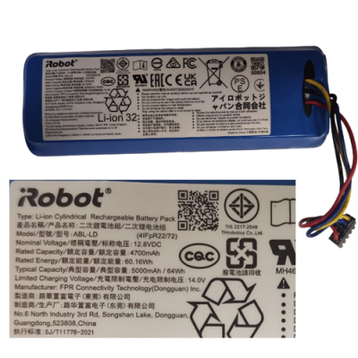 BATERÍA ASPIRADORA iROBOT ROOMBA 505 AUTOWASH
