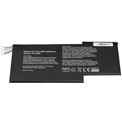 BATERIA RECARGABLE BTY-M6K COMPATIBLE MSI 52,4WH PARA PORTATIL MSI GF65