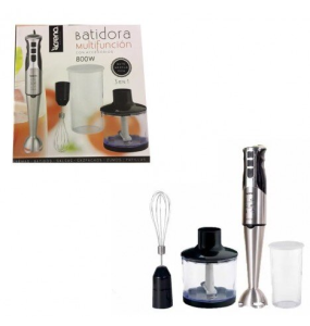 BATIDORA MULTIFUNCION CON ACCESORIOS 800W CRENA