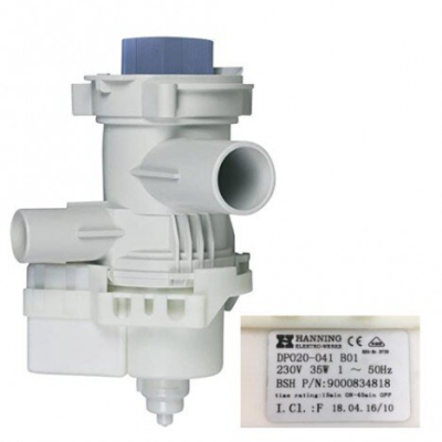 BOMBA DE DESAGUE 00146094 9000834818 LAVADORA BALAY 3TS853B/01