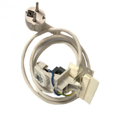 CABLE ALIMENTACIÓN Y FILTRO W16003155400 LAVADORA INDESIT IWC 61051 EU.M