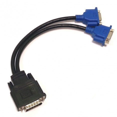 CABLE DUPLICADOR DMS59 A VGA 15CM 1 DMS59-M A 2