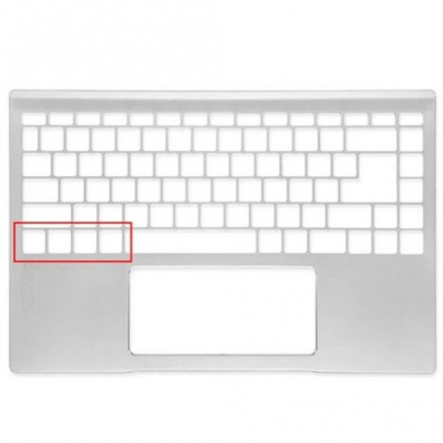 CARCASA SIN TECLADO 4 KEYS PORTATIL MSI PRESTIGE 14C1