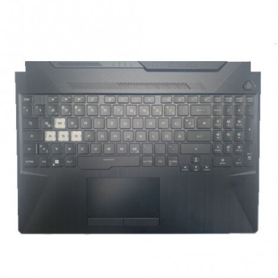 CARCASA CON TECLADO PARA PORTATIL ASUS TUF GAMING A15 FA506QM-HN005T (NUEVO) TECLADO ALEMÁN