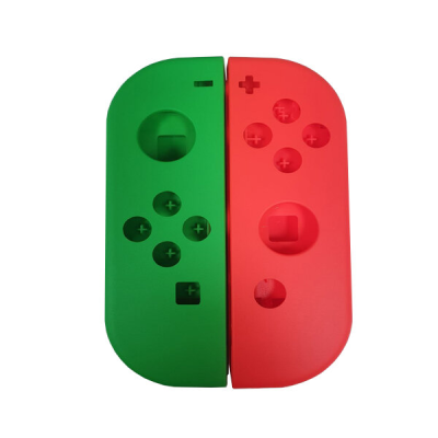 CARCASA FRONTAL, CENTRAL Y TRASERA DERECHA E IZQUIERDA VERDE Y ROJA PARA JOY-CON NINTENDO SWITCH
