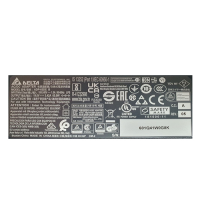 CARGADOR ADP-65DE B ACER ASPIRE A315-44P-R3L9