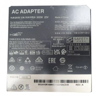 CARGADOR PORTÁTIL ADL300SDC3A LENOVO LEGION Y50