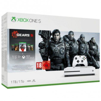 CONSOLA XBOX ONE S 1TB BLANCA