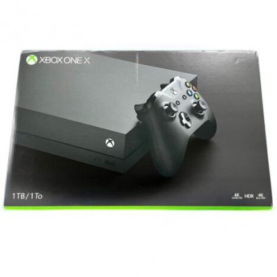 CONSOLA XBOX ONE X NEGRA 1 TB + 1 MANDO BLANCO