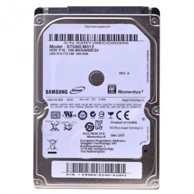 DISCO DURO INTERNO 2.5" DE 500 GB SAMSUNG