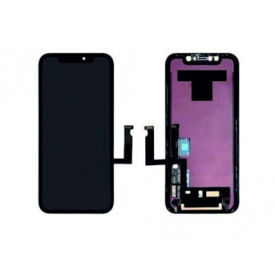 DISPLAY + DIGITALIZADOR iPHONE XR NEGRO CALIDAD DS+