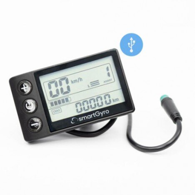 DISPLAY (VERSIÓN CON USB DE CARGA) PATINETE SMARTGYRO SPEEDWAY C Y ROCKWAY C (NUEVO)