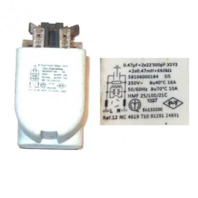 FILTRO DE RED 58106000184 LAVADORA WHIRPOOL