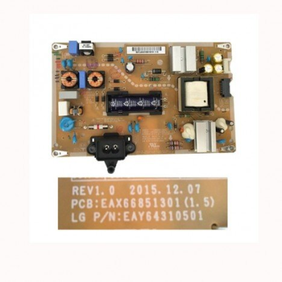FUENTE DE ALIMENTACIÓN  EAY64310501 EAX66851301(1.5) LG 43LH590V