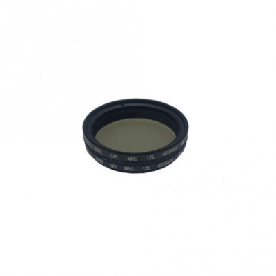 GOBE- KIT DE FILTROS PARA OBJETIVO 40.5 mm UV + POLARIZADO CIRCULAR (CPL) SONY ZV-E10 (NUEVO)