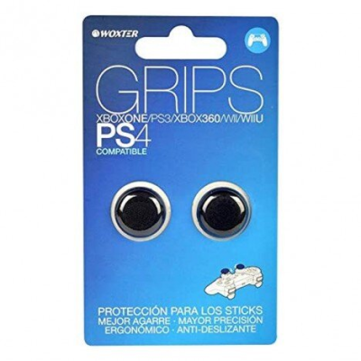 GRIPS PROTECCIONES STICKS ANALÓGICOS NEGRO