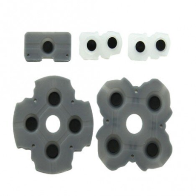 KIT DE BOTONES DE ALMOHADILLAS DE SILICONA MANDO PS5