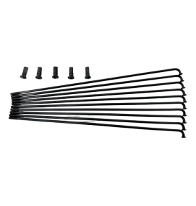 KIT DE RADIOS DELANTEROS 2.4/190MM PARA BICICLETA ELÉCTRICA YOUIN