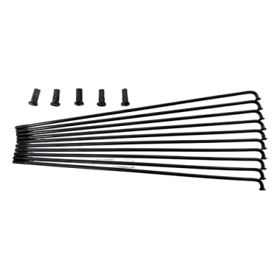 KIT DE RADIOS DELANTEROS 2.4/190MM PARA BICICLETA ELÉCTRICA YOUIN