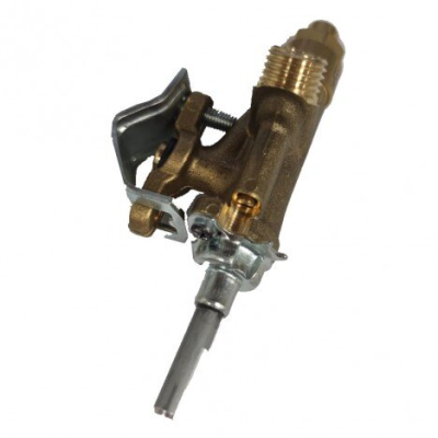 LLAVE DE PASO PARA COCINA ROMMER CH-925 PB INOX BUT