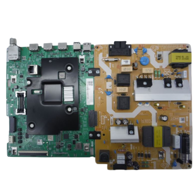 LOTE TV SAMSUNG UE55AU7105K PLACA BASE BN9653076G + FUENTE DE ALIMENTACIÓN