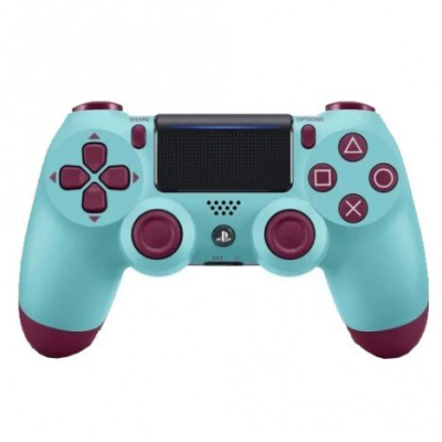 MANDO INALÁMBRICO DUALSHOCK MORADO Y AZUL V2 PS4 ORIGINAL OEM