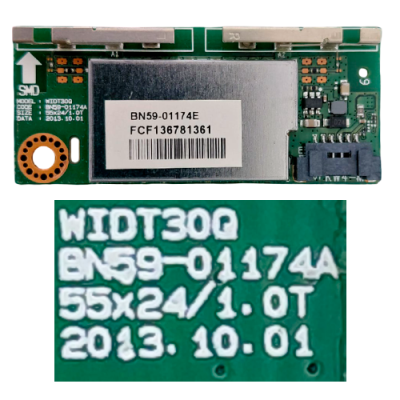 MÓDULO WIFI BN59-01174A SAMSUNG UE48J6370SU