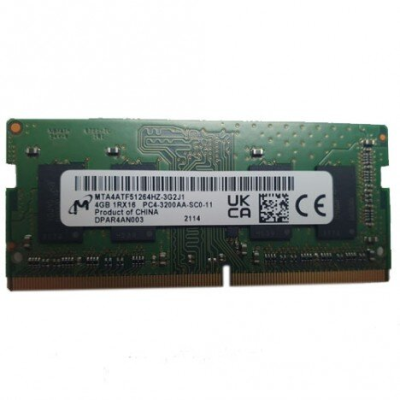 MEMORIA RAM 4 GB LENOVO IDEAPAD IP3 15ITL6 I7 MTA4ATF51264HZ-3G2J1