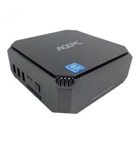 MINI PC ACEPC AK2 INTEL CELERON J3455 128 GB EMMC 6 GB RAM GRIS WINDOWS 10 4K (TARA)