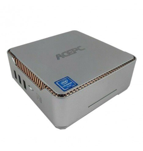 MINI PC ACEPC AK3V INTEL CELERON J3350 128 GB SSD 8GB RAM PLATA WI-FI WINDOWS 10