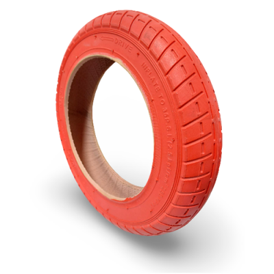 NEUMÁTICO ROJO 10X2 PARA PATINETE ELECTRICO