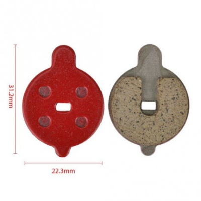 PASTILLAS DE FRENO DE DISCO HIDRÁULICO PARA PATINETE ELÉCTRICO NIU KQI3 KQI 2 PRO