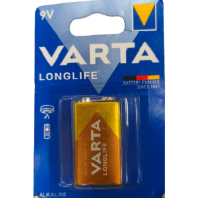 PILA DE PETACA VARTA 9V ALKALINE