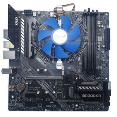 PLACA BASE MSI MAG B550M BAZOOKA + DISIPADOR + PROCESADOR AMD RYZEN 3-2100GE