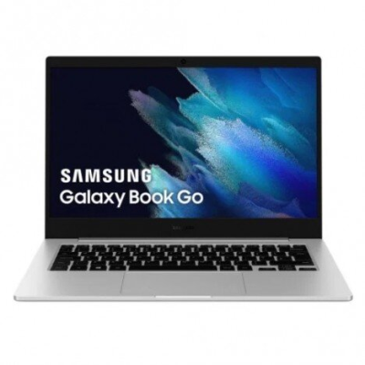 PORTÁTIL SAMSUNG GALAXY BOOK GO SNAPDRAGON 7C GEN 2/4GB/128GB SSD/14" PLATA