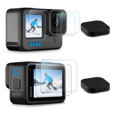 PROTECTORES PANTALLA Y LENTE GOPRO 9/10/11/12
