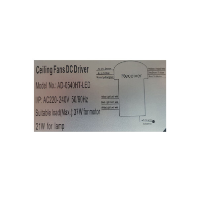 RECEPTOR ST0051395 AD-0540HT-LED VENTILADOR TECHO INSPIRE CHRIS S BEIGE