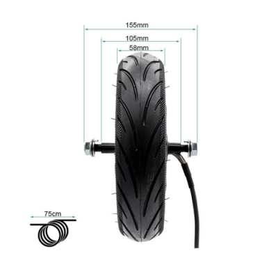 RUEDA MOTOR 65V 350W PATINETE ELECTRICO NINEBOT E2