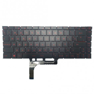 TECLADO MSI GF65 10SDR NEGRO ILUMINADO (NUEVO)