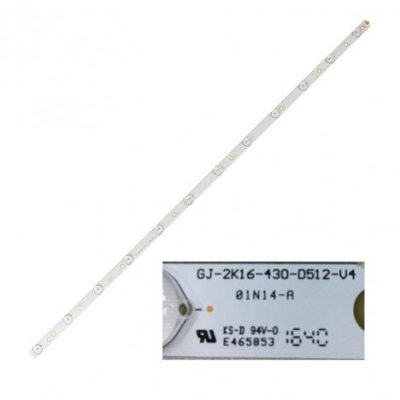 TIRA 12 LED GJ-2K16-430-D512-V4 PHILIPS 43PUH6101/88