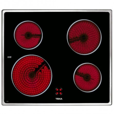 VITROCERÁMICA RADIANTE TEKA VTC B 4 ZONAS 60 CM PARA HORNOS SERIE ME